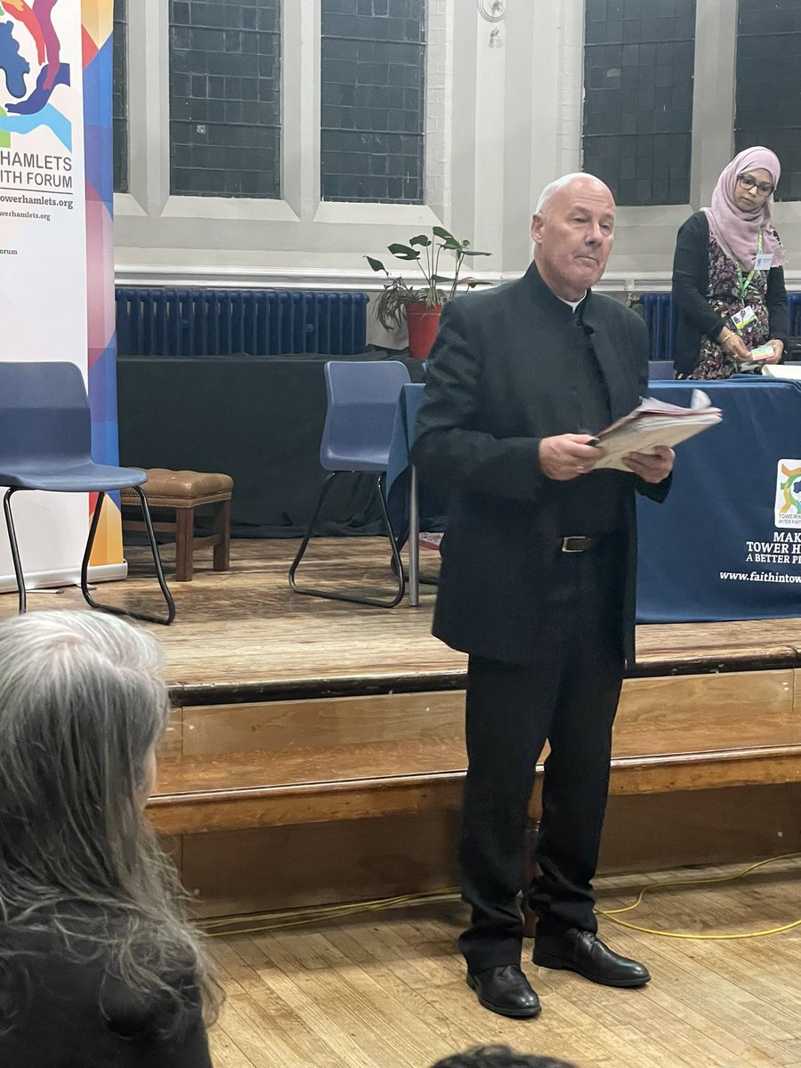 Revd Alan Green on his last closing speech for THIFF as Chair, and encouraging faith groups to shout about what they are doing  and get involved with the forum - best conduit to the council #FaithinPartnership