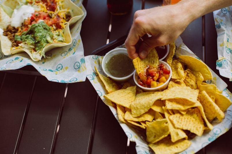 Kick back, let your hair down, order TDM, live Baja.