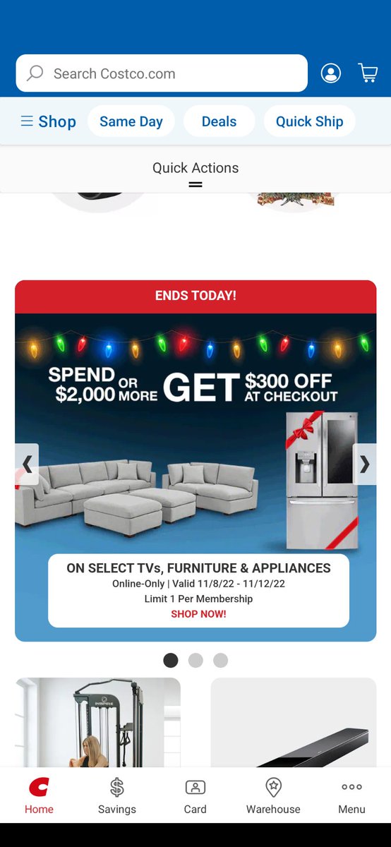 sessionsWravi's tweet photo. @Costco #denied me my $300 discount on a $2,300 purchase because the washer+dryer was $1999.99 not $2k.  #executivemember #costcosucks #costcofinds #costcodeals #BlackFriday #costcohaul https://t.co/vMA7qp2mGw