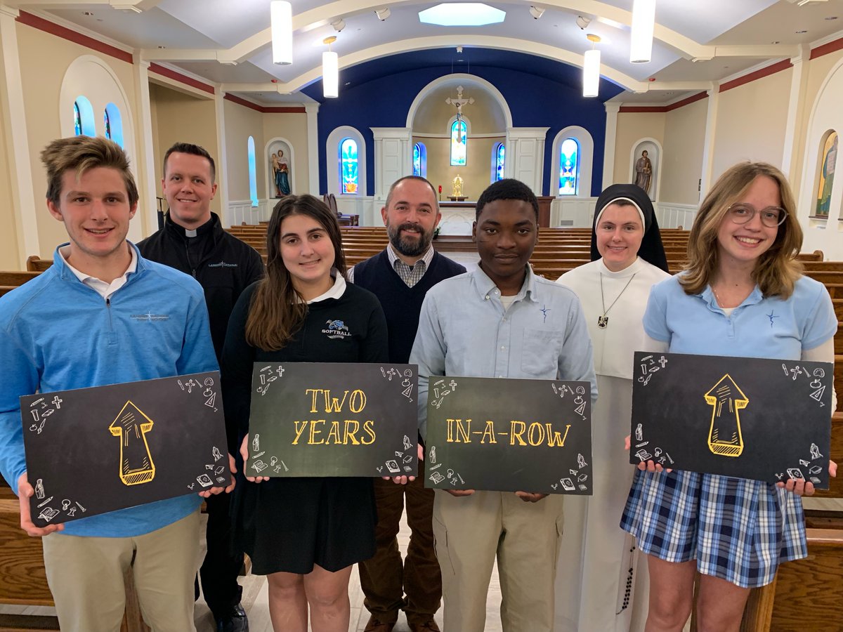 BishopBoyea's tweet photo. Congratulations to our Catholic Schools across the Diocese of Lansing who have recorded a year-on-year growth in student numbers for the first time in more than two decades with enrollment growing by 8% over the past two years. Deo gratias. More: https://t.co/iqUT0LfOuS https://t.co/OdxT8FANks