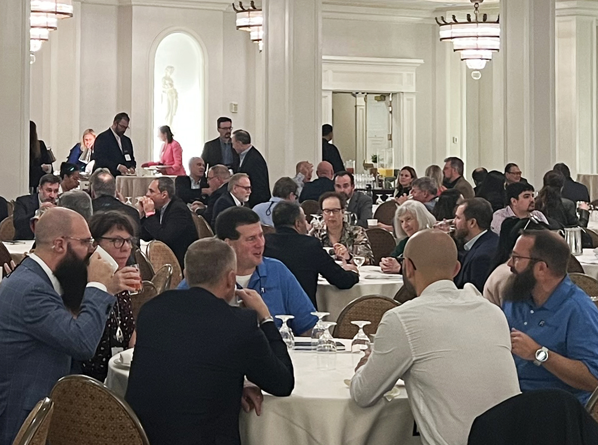 INDANonwovens's tweet image. #Hygienix22 welcomes 500 active participants at breakfast connections! #nonwovens #engineeredmaterials #absorbenthygiene