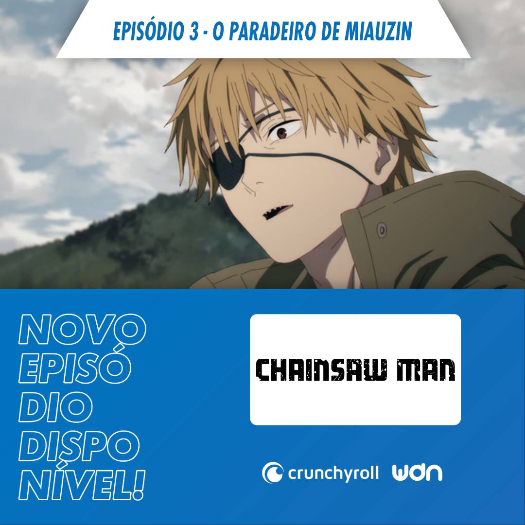 WDN - World Dubbing News on X: RANDANDANDANDAN!!!! 🪚🪚🪚 O anime de Chainsaw  Man está chegando dublado e legendado na Crunchyroll em outubro. ⚡ Confira  o trailer legendado, e prepare-se pois as