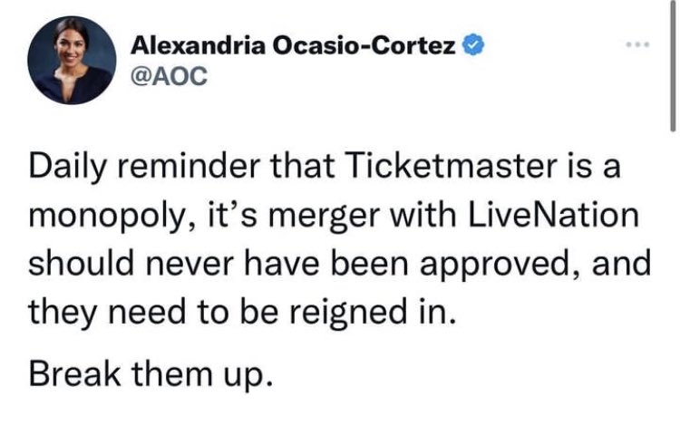 Exactly. #BreakThemUp #AOC