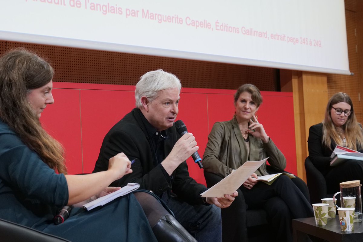 "This book is my most personal and my most political. And there is some kind of tension between the two aspects." <a href="/jonathancoe/">Jonathan Coe</a> is at Sciences Po to talk about his new novel “Le royaume désuni” (Bournville).