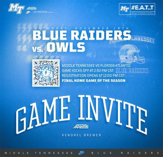 see you soon👀 <a href="/MTFB_Recruiting/">Middle Tennessee Football Recruiting</a> <a href="/MT_FB/">Middle Tennessee Football</a>