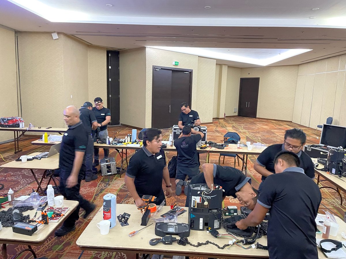 Stagemaker's tweet image. Our Business Developer, Jay Cid, and Regional Sales Manager, Angel Becerra, put on a successful product training at Moon Palace Resort!