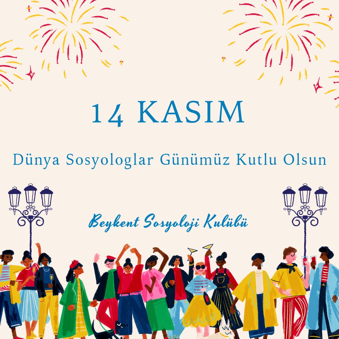 13 Kasımda yaşanan Taksim terör olayında hayatını kaybedenleri anma amacıyla 14 Kasım Dünya Sosyologlar Gününü bugün kutluyoruz. Dünya Sosyologlar Günümüz Kutlu Olsun 🥳💙 Sosyologların ve sosyolojinin değerinin daha çok bilindiği nice 14 Kasımlara #sosyoloji #sosyolog