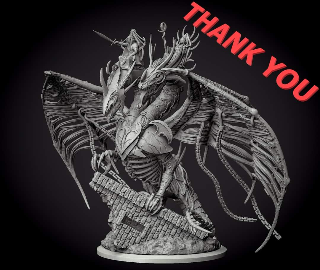 VanagloriaG's tweet photo. We have achieved the goal. 🥳🥳🥳
Thanks to everyone who supported us. 👏👏👏👏

#vanagloriagames #miniatures #miniature #newminiature #newminiatures #dragon #dragonzombie #zombie #kickstarter https://t.co/rXpuff7oGE
