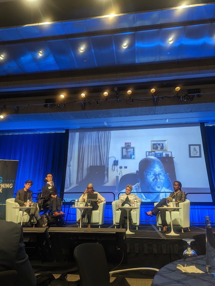 BrakaMusiime's tweet photo. Political instability has invariably impacted @WorldBank financed operations.  Understanding the complexities and thinking of solutions together with experts such as  Soukeyna Kane, @ousmanedione @goodmelinda @TaniaMeyer001, Matthieu Bonvoisin, @DanielleMalek #WBGLEGlearningweek https://t.co/OCF7f0ATKt