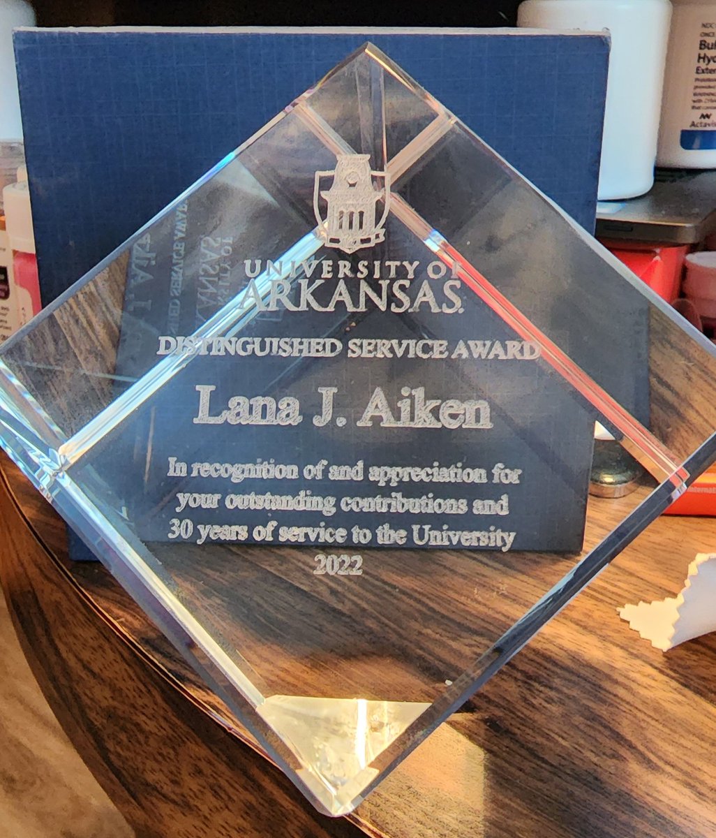 LJ1261's tweet photo. Pretty special accomplishment if I do say so myself. #UofA30Years https://t.co/AqJRlKLClw