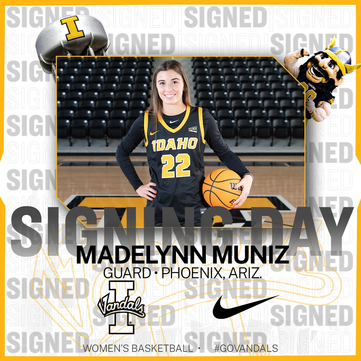 Fired up to welcome Aspen and Madelynn.

Read more about them, with quotes from @CoachNewlee here. 

🔗: govandals.com/news/2022/11/1…

#GoVandals
