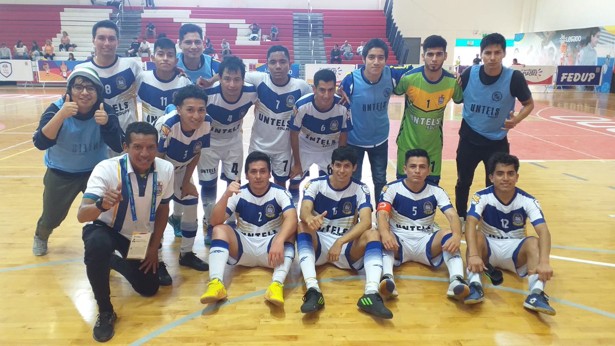 perufedup's tweet photo. ¡GOLEADA TECNOLÓGICA! 🔥📡
La #UNTELS 💙 venció por 6-0 a la #UPN 💛 en la segunda fecha de la segunda etapa del campeonato de Futsal varones, válido por la #UniversiadaLima2022 🏆.
Compra tus entradas aquí:
https://t.co/Xu6H2rCfu0
@UntelsOficial @UPN_Oficial https://t.co/NIijtaaSgP