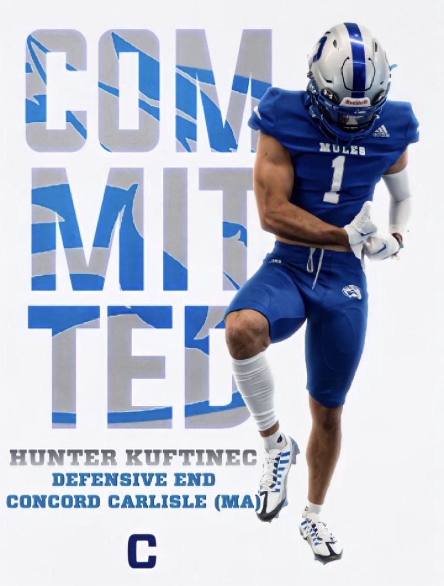 COMMITTED 🟦⬜️ <a href="/CoachKasabian/">Brent Kasabian</a>
<a href="/ColbyCoachCos/">Jack Cosgrove</a> 
<a href="/_CoachKD/">Keith Davis</a> <a href="/Colby_Football/">Colby Football</a> <a href="/ColbyFootball/">Colby</a> 
<a href="/CoachReed_CCFB/">Josh Reed</a> <a href="/tshallow35/">Troy shallow</a> 
#MuleMade 
#SaddleUp