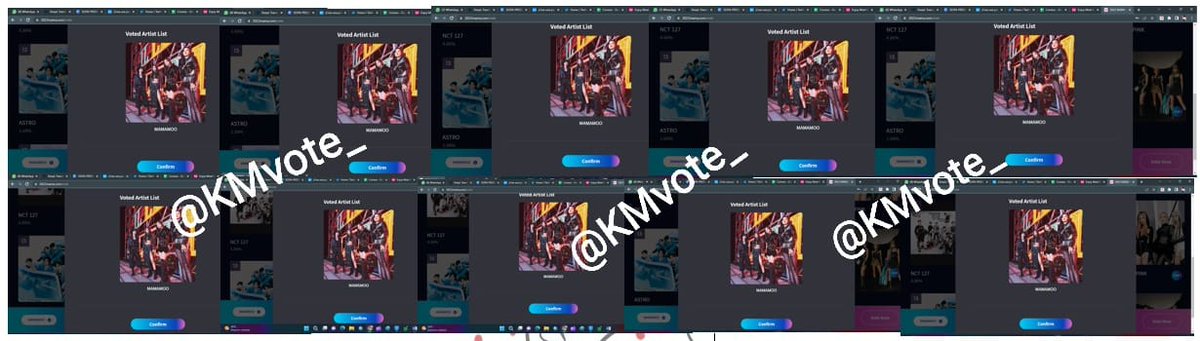 KMvote_'s tweet photo. WINNER: #MAMAMOO
🐻10 votes🐻

#KMvote_proofs https://t.co/9D5hHnMeK7