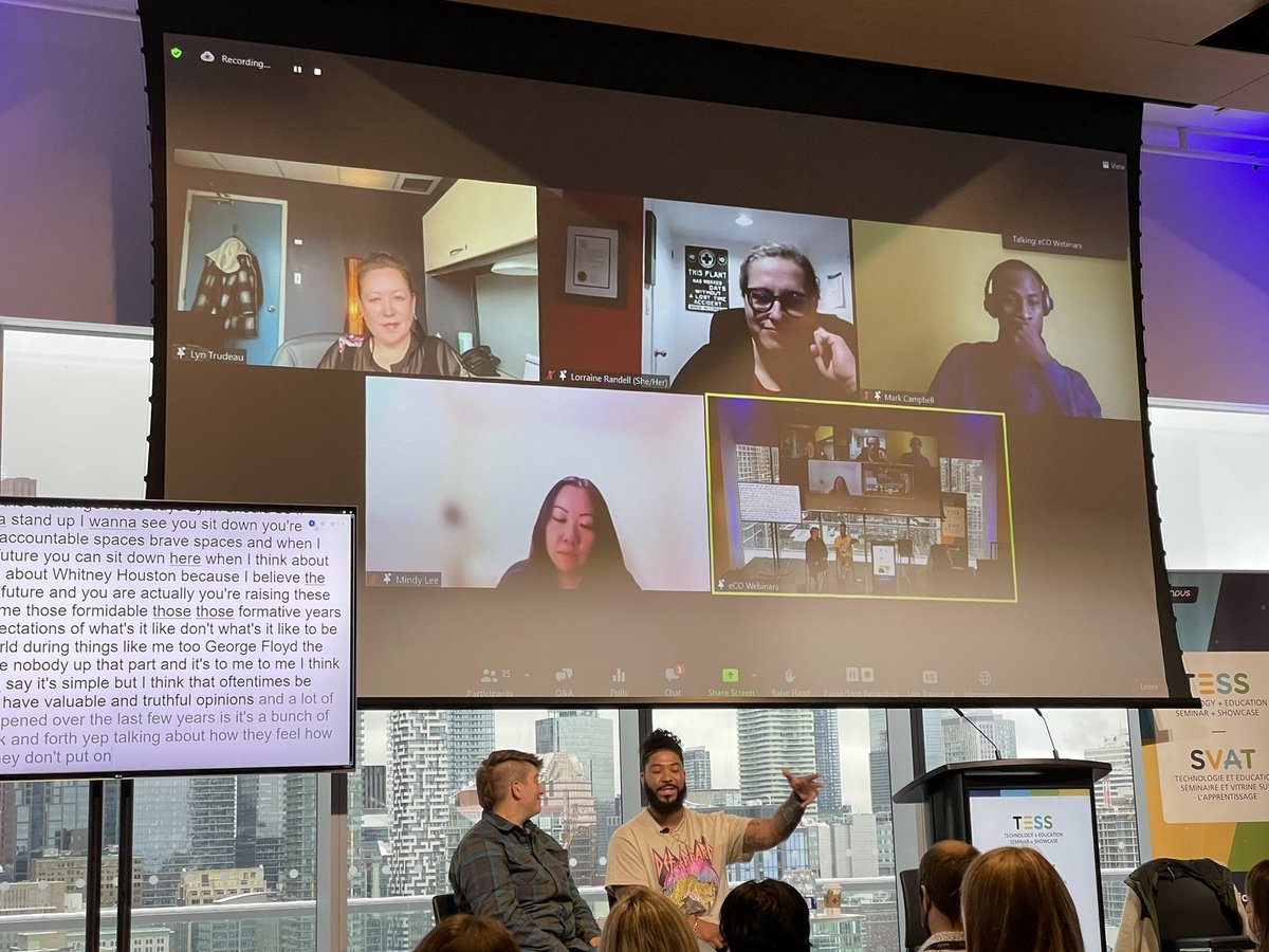 mehrnoush's tweet photo. Thanks @eCampusOntario for the best panel ever #TESS “let’s not say new normal. My normal is not your normal.” We need more conversations like this. #equity #access #DigitalLearning #humanizedlearning https://t.co/EkJ3HPfkb0