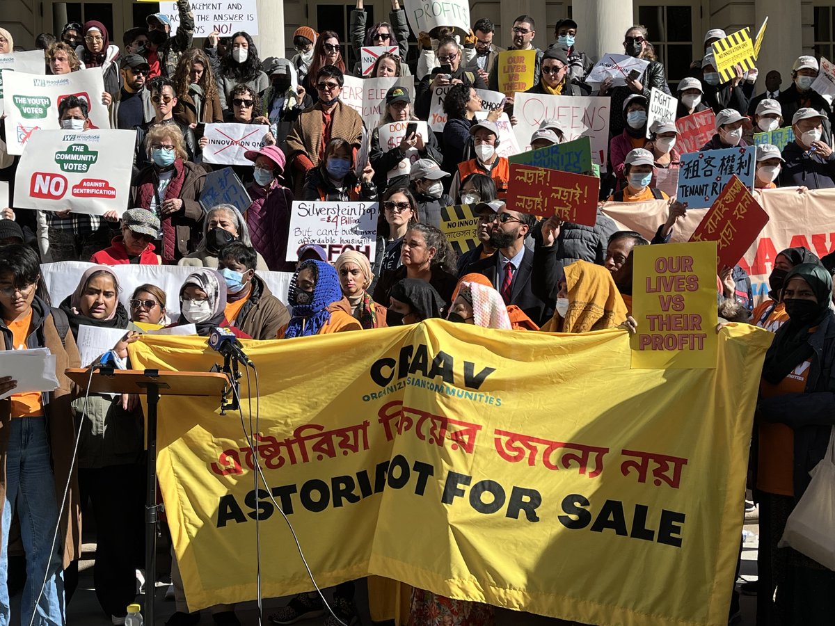 CAAAV: Organizing Asian Communities (@caaav) on Twitter photo Next Tues, City Council votes on InnovationQNS. IQNS is a $2 billion luxury development proposed in the working class immigrant neighborhood of Astoria. Our community is united w/ CM <a href="/juliej_won/">Julie Won ✨</a> around the clearest demand: NO to IQNS unless majority units proposed are affordable Next Tues, City Council votes on InnovationQNS. IQNS is a $2 billion luxury development proposed in the working class immigrant neighborhood of Astoria. Our community is united w/ CM <a href="/juliej_won/">Julie Won ✨</a> around the clearest demand: NO to IQNS unless majority units proposed are affordable