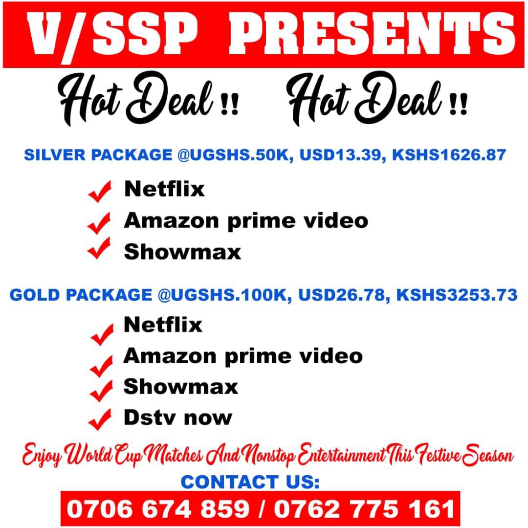URIIYATRAVELSL1's tweet photo. @HEBobiwine Watch all #WorldCup2022 games from any device of your choice https://t.co/p0UowNzH5s