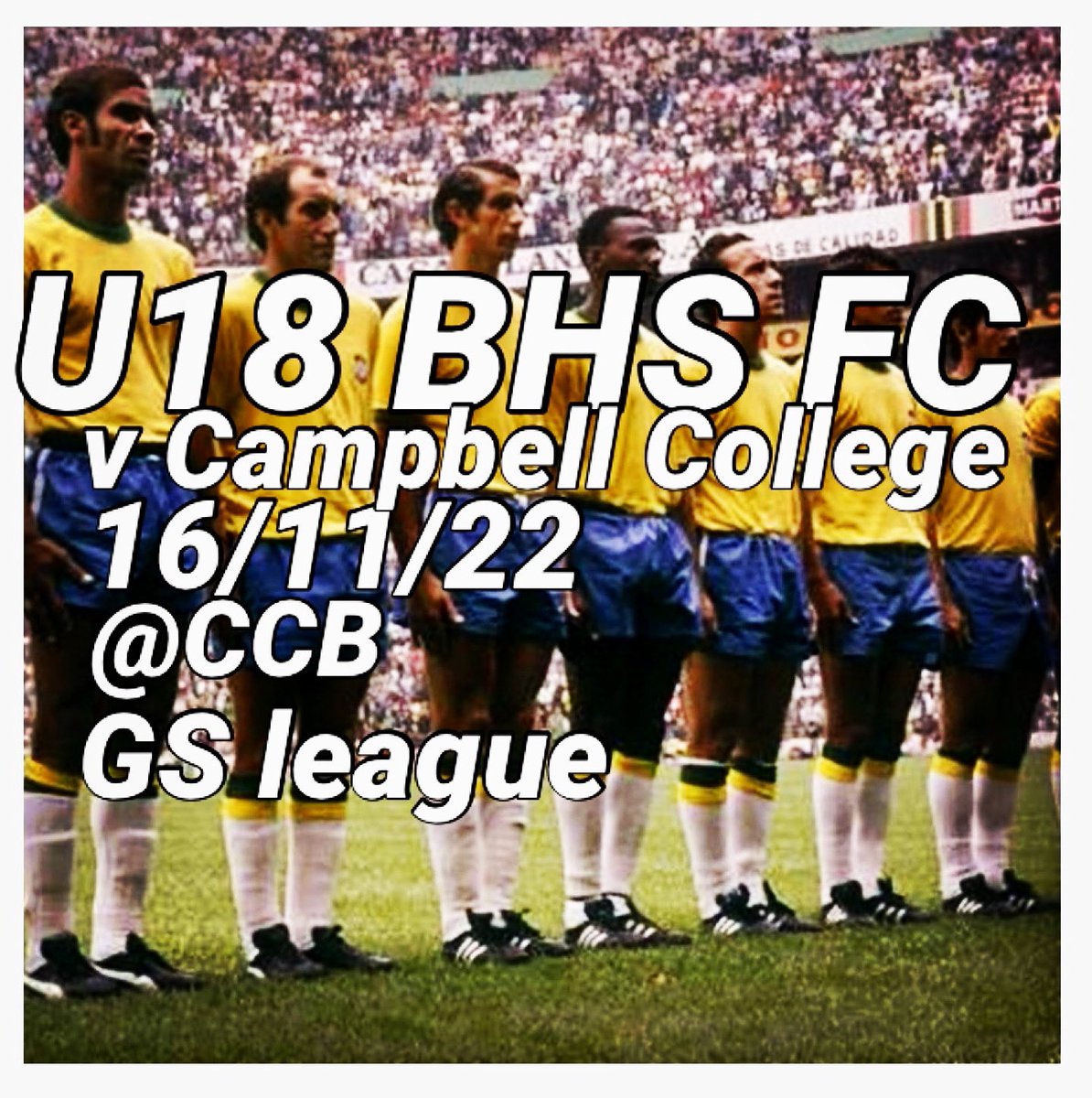 BHSFootballClub's tweet photo. Match details for tomorrow’s fixture in the GS league featuring the #BAYA @BHS__Sport @belfasthighsch1 https://t.co/N2kZzYimJo