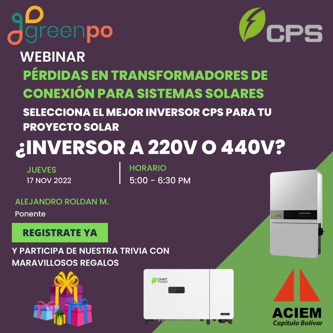 🗓️ jueves 1️⃣7️⃣ de noviembre 2023
🕠 05:30 p.m. - Colombia
Modalidad: Virtual

Inscríbete en el siguiente link 👇🏻
aciembolivar.org.co/eventos/57-con…

🗣️ ¡No te la puedes perder! 
*Tendremos 🎁🥳*