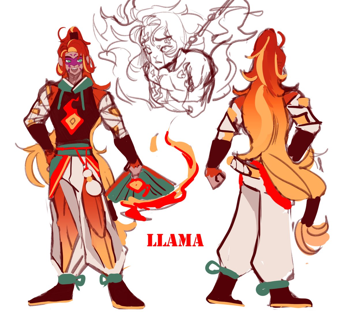 몽키키드 기반자캐 4명이나 생겼다