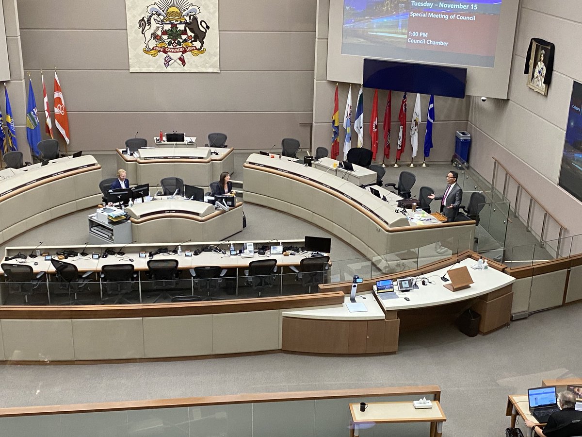 LiveWire_DK's tweet photo. Coun. Sean Chu is in council, presumably set to take part in todayโs special meeting. #yyc #yyccc #calgary https://t.co/9QZpbbu7h3