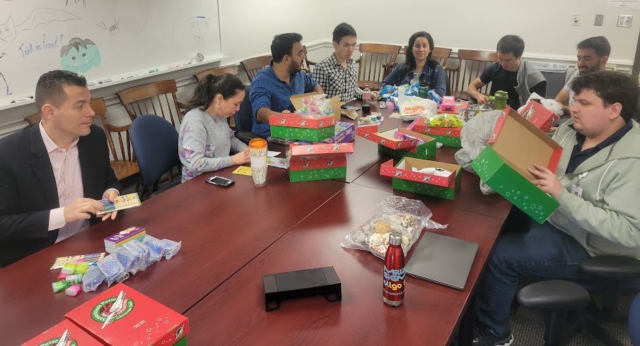 Mohit Hulsurkar (@mohit_hulsurkar) on Twitter photo Preps on the pack the shoeboxes for Operation Christmas Child <a href="/OCC_shoeboxes/">Operation Christmas Child</a>! <a href="/XWehrens/">Xander Wehrens</a> <a href="/lahiri_satadru/">Satadru Lahiri</a> <a href="/YurianaAguilarS/">Yuriana Aguilar</a> <a href="/jalbertong/">J. Alberto Navarro-Garcia, PhD</a> <a href="/joshua_A_keefe/">Joshua Keefe</a> <a href="/BCM_CVRI/">BCM_CVRI</a> #Joy_Of_Giving Preps on the pack the shoeboxes for Operation Christmas Child <a href="/OCC_shoeboxes/">Operation Christmas Child</a>! <a href="/XWehrens/">Xander Wehrens</a> <a href="/lahiri_satadru/">Satadru Lahiri</a> <a href="/YurianaAguilarS/">Yuriana Aguilar</a> <a href="/jalbertong/">J. Alberto Navarro-Garcia, PhD</a> <a href="/joshua_A_keefe/">Joshua Keefe</a> <a href="/BCM_CVRI/">BCM_CVRI</a> #Joy_Of_Giving
