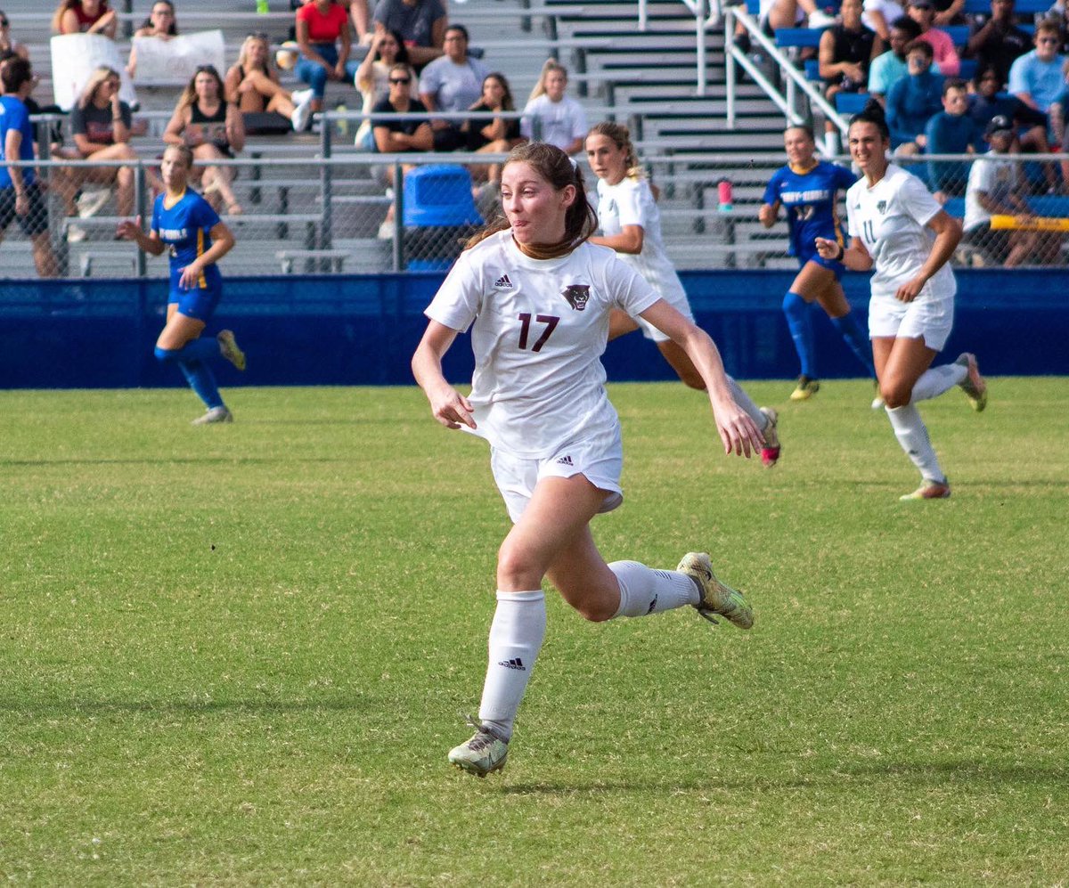 FLTechAthletics's tweet photo. Four @floridatechwsoc players were named to the Academic All-District Team!

Congratulations to Mariana Mazzocca, Marem Ndiongue, Kate Frazier and Morgan Miller!🤝

#GoPanthers 🐾 https://t.co/5eMgFqTRcp