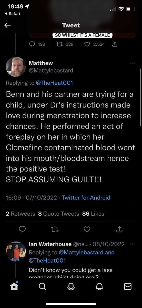 tams567's tweet photo. @billyboxing2 @RabbitHeart__ @eubankslastpen @Mattylebastard @xJonnaax @fesshole Aw, “made love” what a complete virgin thing to say https://t.co/0GMR1EDAKw