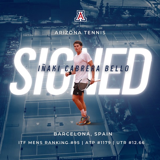 Arizona Men's Tennis tweet media