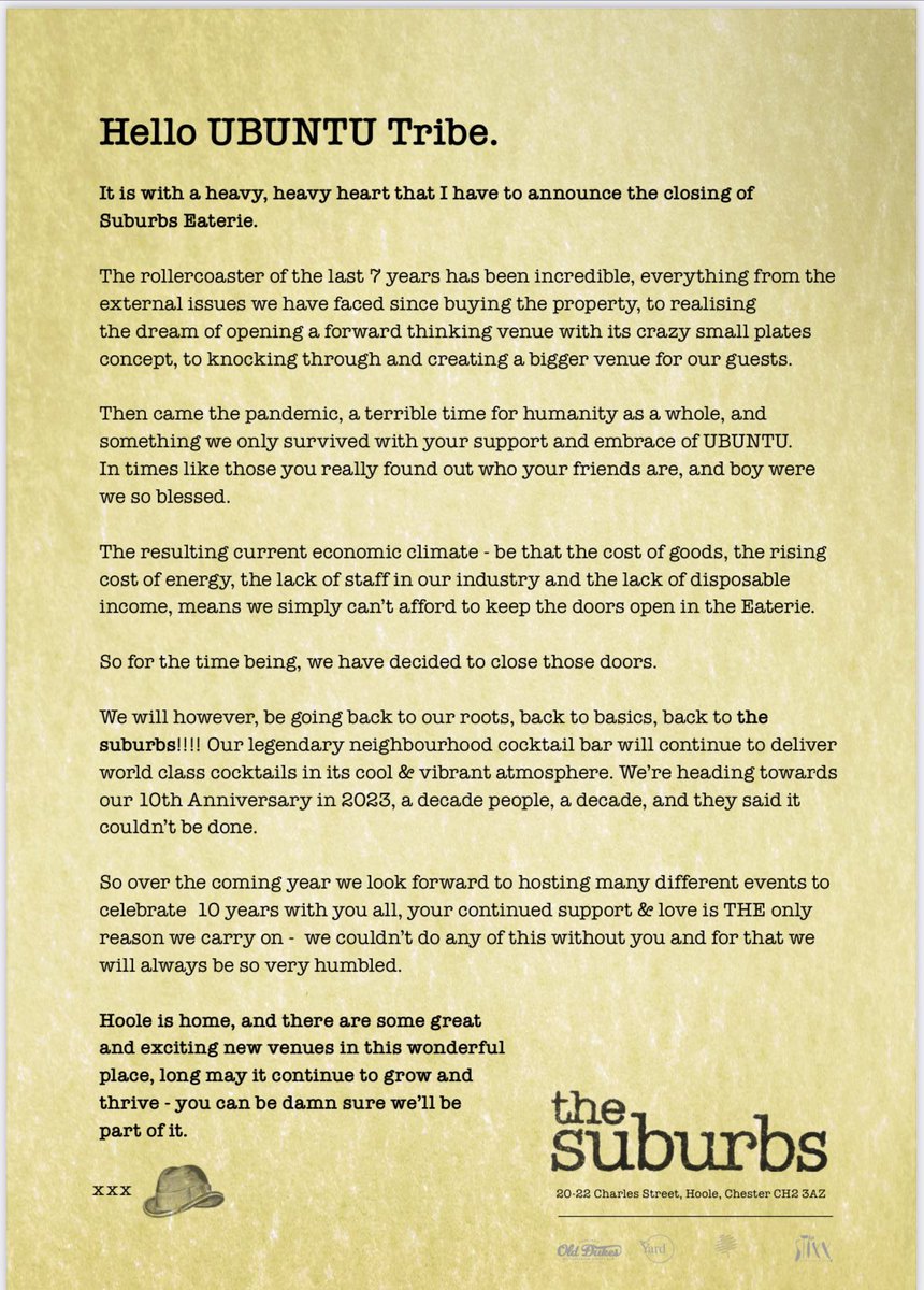 Suburbs Eaterie (@suburbseaterie) on Twitter photo 