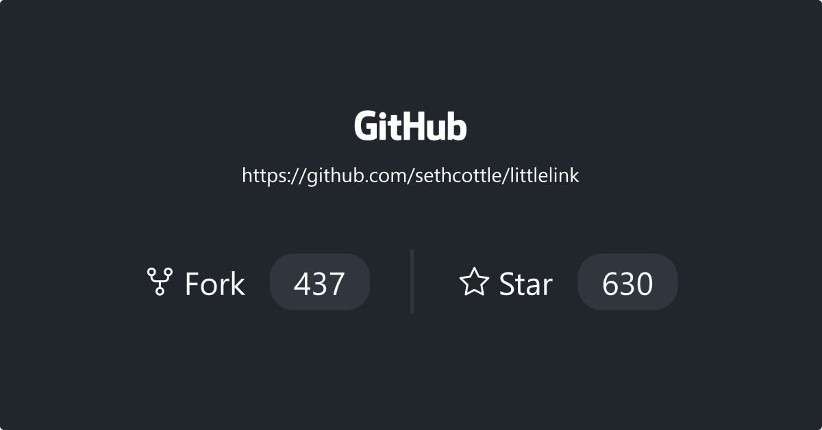 So many cool community forks and contributions over the last few years. github.com/sethcottle/lit…
