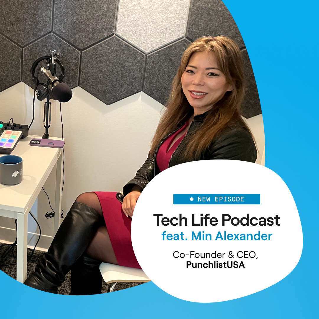 CHSdigital's tweet photo. Episode 16 of @TechLifePod featuring Min Alexander, Co-Founder and CEO of @PunchListUSA is out now! 

Listen to the full episode here: https://t.co/ugDJiThV7g https://t.co/TnySjCBIvV