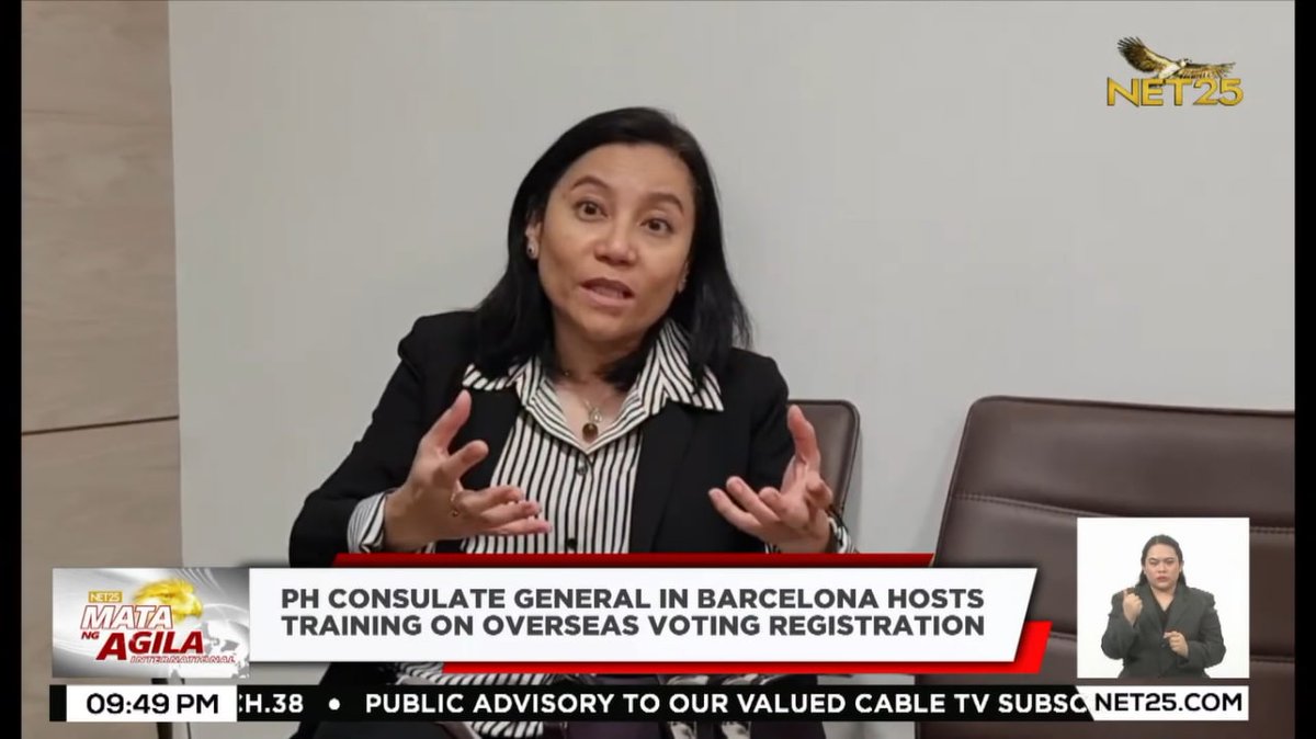 SpainEbc's tweet photo. The 3 day Training on the General Instructions for the Resumption of Continuing Registration for Qualified Overseas Filipinos for the 2025 National Elections held at the Philippine Consulate General In Barcelona.
Full report 👇 👇 👇
https://t.co/ne5b1yhO9r
#eaglenews #Barcelona https://t.co/uhXNckps1D