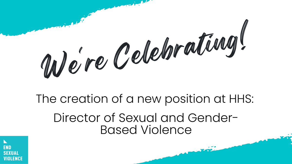endsxlviolence's tweet photo. “We are thrilled that our top priority for this administration, a senior advisor on sexual violence, has come to fruition. Lynn Rosenthal will provide a powerful advocacy voice for sexual assault survivors at HHS.”  – NAESV CEO and President Monika Johnson Hostler https://t.co/W7SQoDws8o