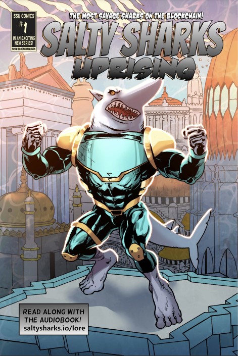 __GDog__'s tweet photo. Just downloaded the #1 comic by @SaltySharksNFT
Now i can't wait for number 2, 3, 4, etc...there will be more. This project is just unreal, what they are developing and have already developed.
One to follow👀
Still minting, shark🦈mermaid🧜♀️ or the comic🔥
#savingsharks #ETH https://t.co/bIArZqwW8O