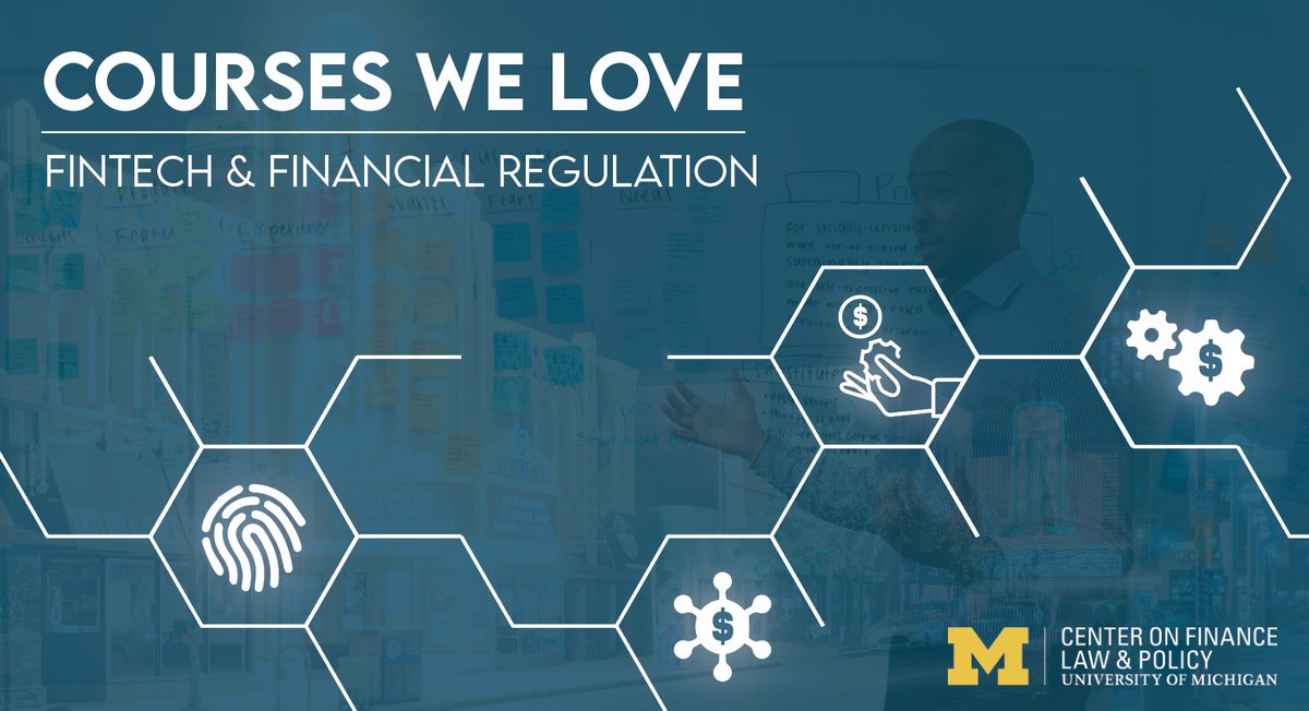 Backpacking season has arrived! Check out our favorite courses related to fintech and financial regulation. Learn more here: financelawpolicy.umich.edu/news/2022/fina…