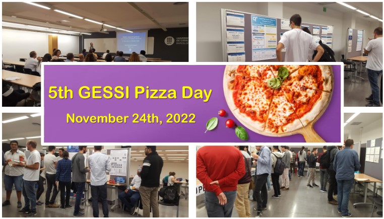 The 5th GESSI Pizza Day will be held by November 24th. Make up your mind and attend it. Registration before November 17th at: forms.gle/4zggVmJei52e5L…. More information: gessi.upc.edu/en/students/pi…
<a href="/gessi_upc/">GESSI</a> <a href="/fib_upc/">FIB - UPC</a>