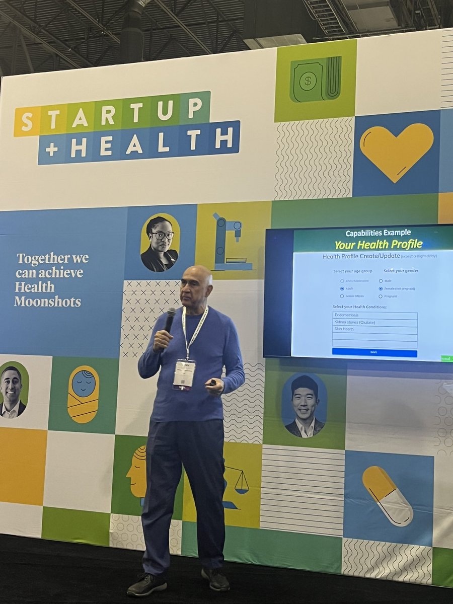 Leah Houston MD (@leahhoustonmd) on Twitter photo <a href="/PersonalRem/">Personal Remedies</a> founder <a href="/MoryBahar/">Mory Bahar</a> shares how we can all make better personalized food choices at the <a href="/startuphealth/">StartUp Health</a> #HLTH2022 <a href="/PersonalRem/">Personal Remedies</a> founder <a href="/MoryBahar/">Mory Bahar</a> shares how we can all make better personalized food choices at the <a href="/startuphealth/">StartUp Health</a> #HLTH2022
