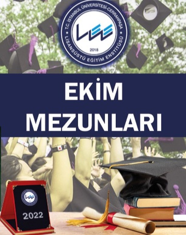 Enstitümüz Ekim 2022 Mezunları için tıklayınız bitly.ws/wIJM