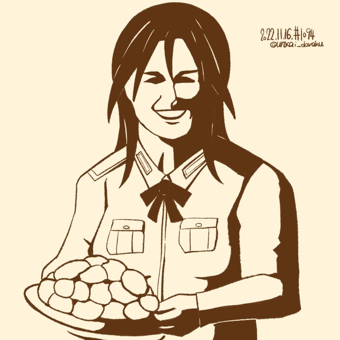 ラクガキおじさんの朝は早い。

おは ミーナ・・さんのクッキー。
#art #illustration #drawing #絵  #お絵かき #イラスト #絵描きさんと繋がりたい #イラスト好きさんと繋がりたい #秋の創作クラスタフォロー祭り #w_witch #s_witch 