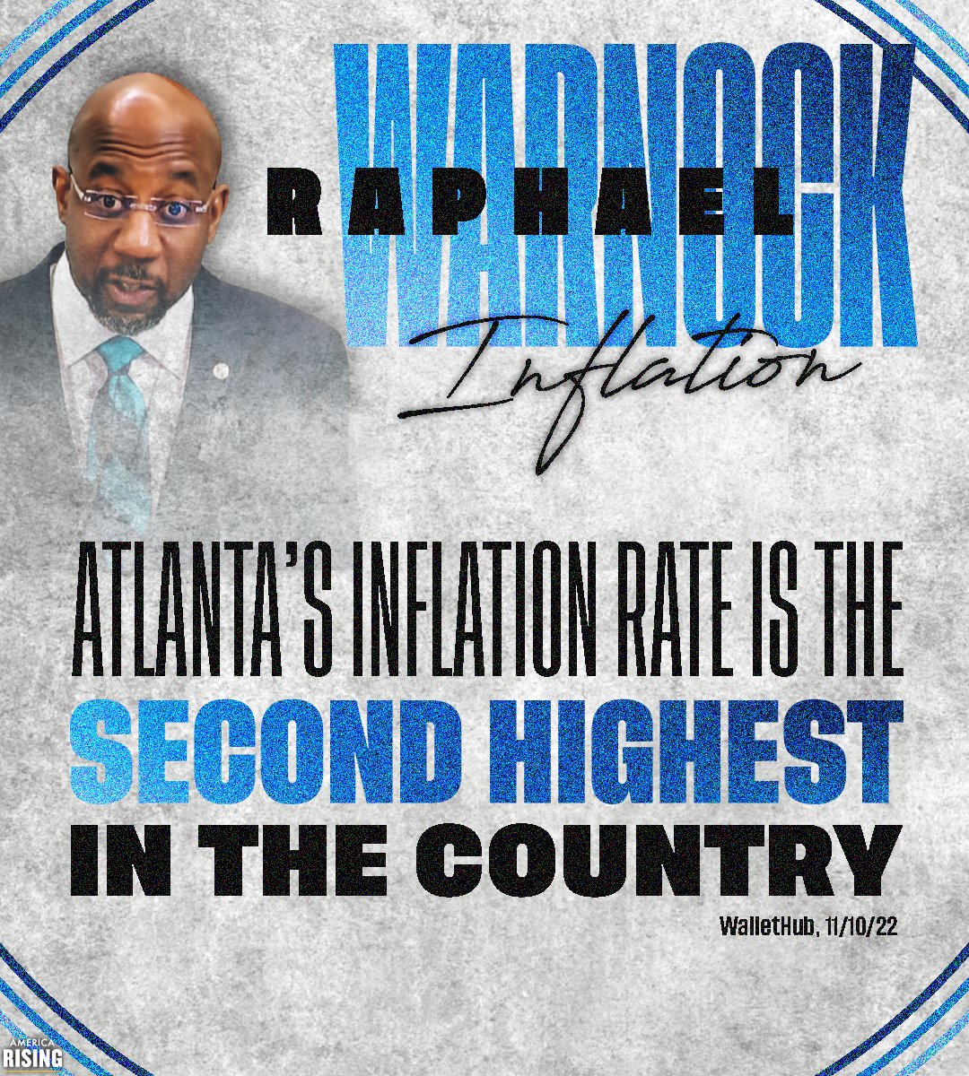 Raphael Warnock cast decisive votes for trillions of dollars in reckless spending that sent inflation skyrocketing. Now Georgians are paying more for almost everything.

#GASen