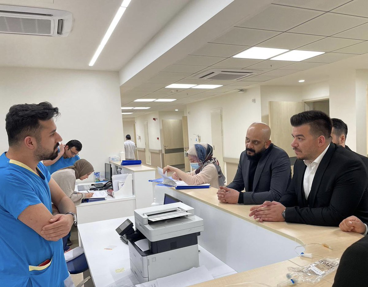 Arifcmgz's tweet photo. Genç Sağlık Sendikası Genel Merkez ve İstanbul İl Yönetimimiz ile sahada görev yapan meslektaşlarımızın sorun ve isteklerini dinledik.
Sahaya can suyu olmaya geldik. https://t.co/qaPD2j2SEw
