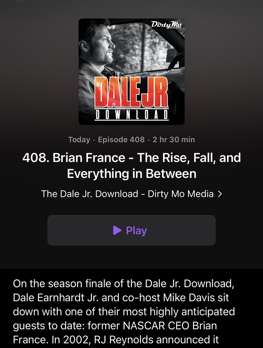 jeff_gluck's tweet image. This just dropped a bit ago. Gonna be a heck of a listen.