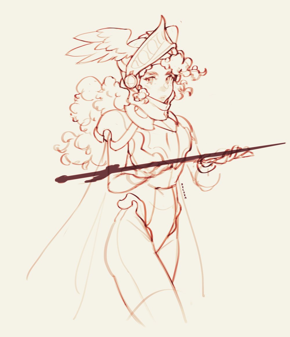 「White Knight  Sketch vs Final 」|𝖔𝖝𝖈𝖔𝖝𝖆 ✨のイラスト