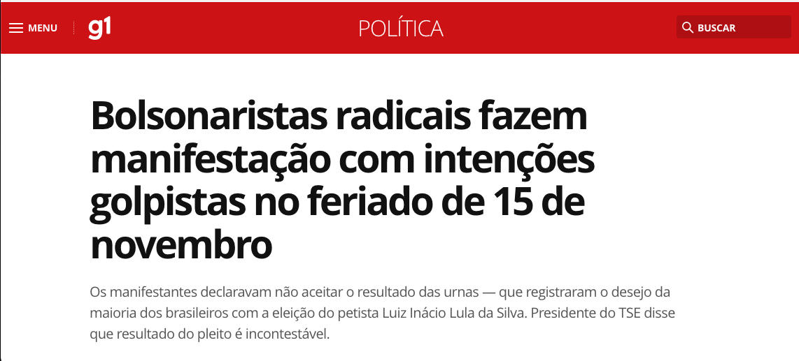 O Globo finalmente noticia as manifestações populares e democráticas contra um bandido na presidência. 
A notícia demorou a sair, uma vez que estavam escolhendo os piores adjetivos para tentar desqualificar a vontade do povo, como sempre.