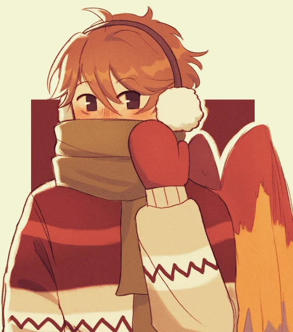 it's been getting cold out #grianfanart 
