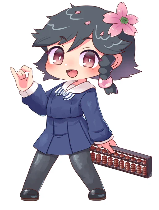 skebにてDEN助さんのOC、小太郎ちゃんを描かせていただきました 