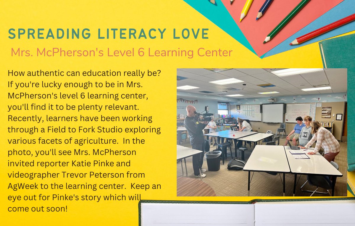 NCSD97's tweet photo. Here is the next installment of Spreading Literacy Love by Shawn Krinke. https://t.co/Ueo3zyWSwU
