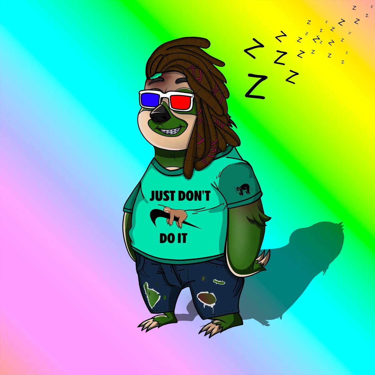 🎉SLOTHEEZ GIVEAWAY🎉

This is Maaka, an enthusiastic sarcastic teen who LOVES to sleep &amp; studies fungi.

🦥 Follow <a href="/slotheezNFT/">SlotheezNFT 🦥 MINT IS LIVE</a>
🦥 LIKE &amp; RT
🦥 Tag 3 frens

🏆 1 Winner
⏰ 72 hrs

#SlotheezNFT #slothfam #sloth #Nftcommunity #slotheez #slotholution #nftgiveaway #polygonnft #nft