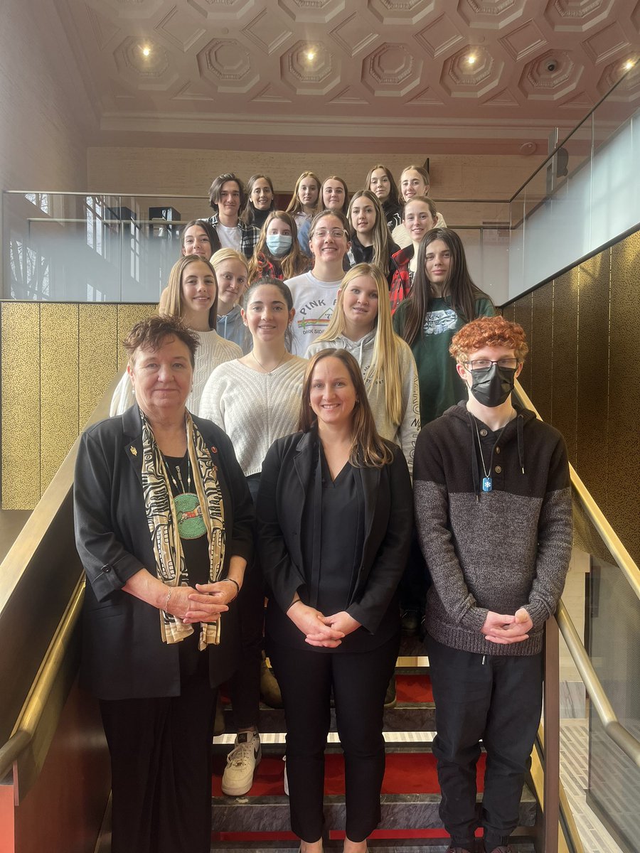 An exciting afternoon at the Senate of Canada.  <a href="/NAEC_LDSB/">NAEC</a>